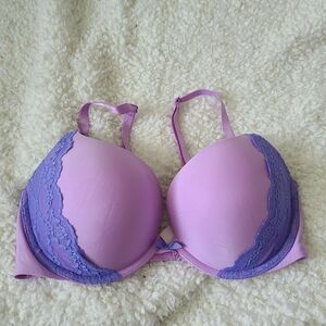 Victoria's‎ Secret Lavender Underwire Push-up Bra